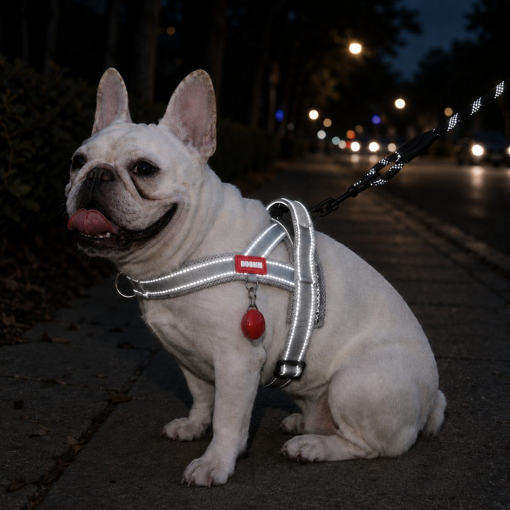 French Bulldog harness and leash set gallery image 7