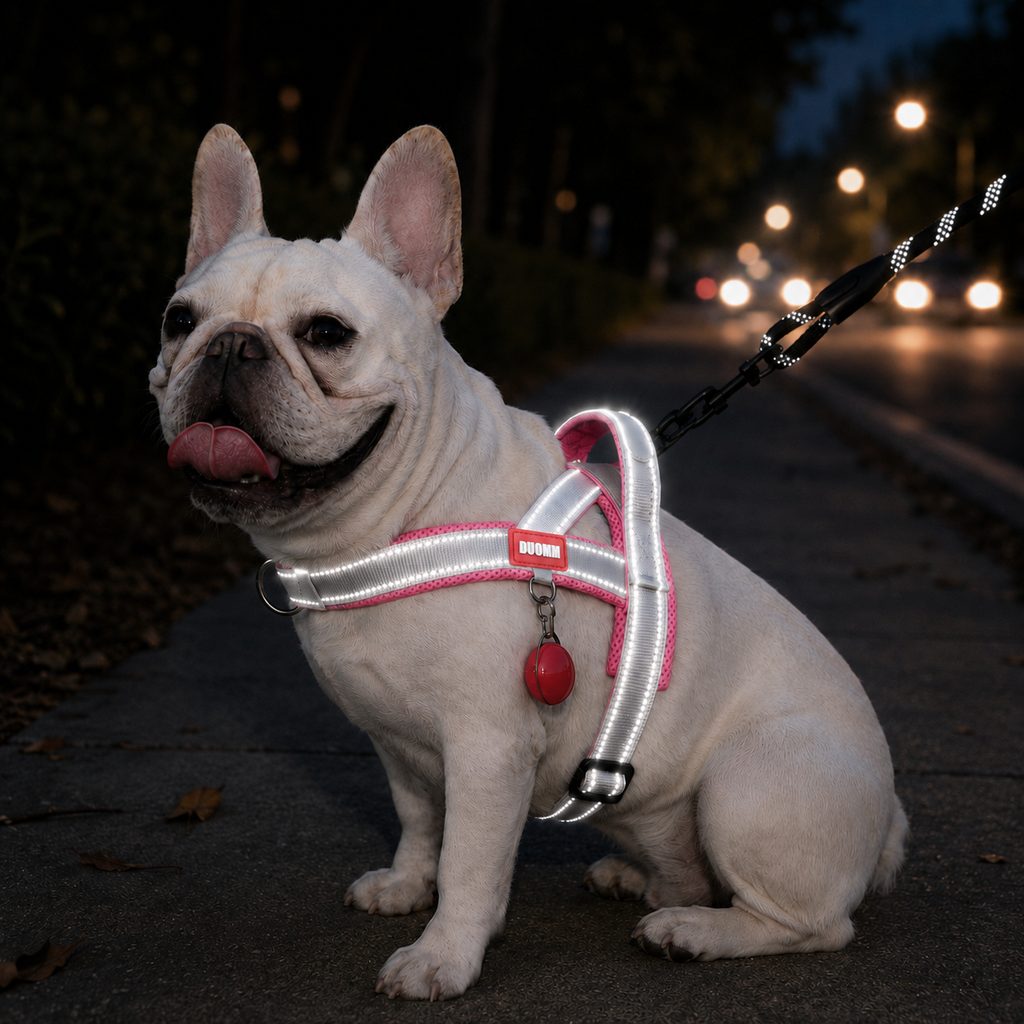 French Bulldog harness and leash set gallery image 8