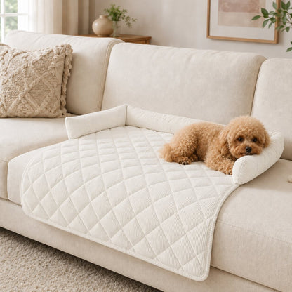Quilt style options for pet couch bed
