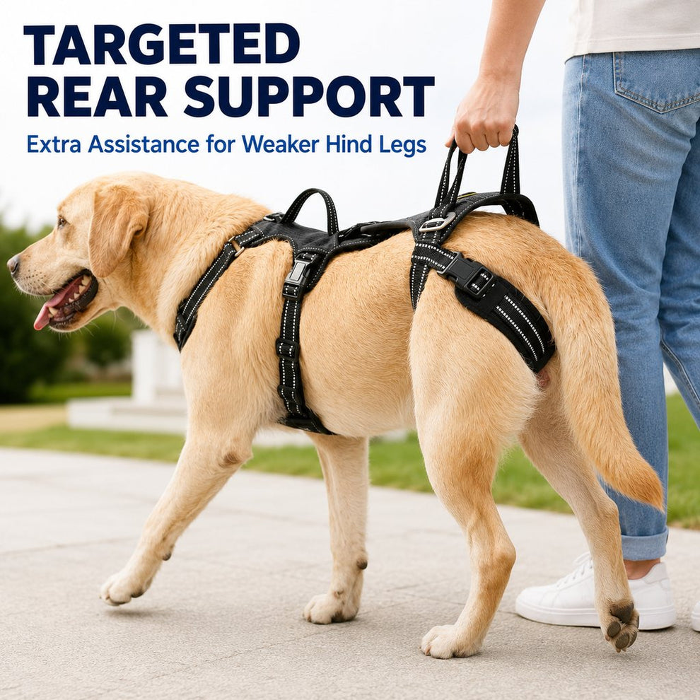 Paws in Awe Full Body Dog Lift Harness for Stairs & Car - Mobility Support for Weak Hind Legs image 5