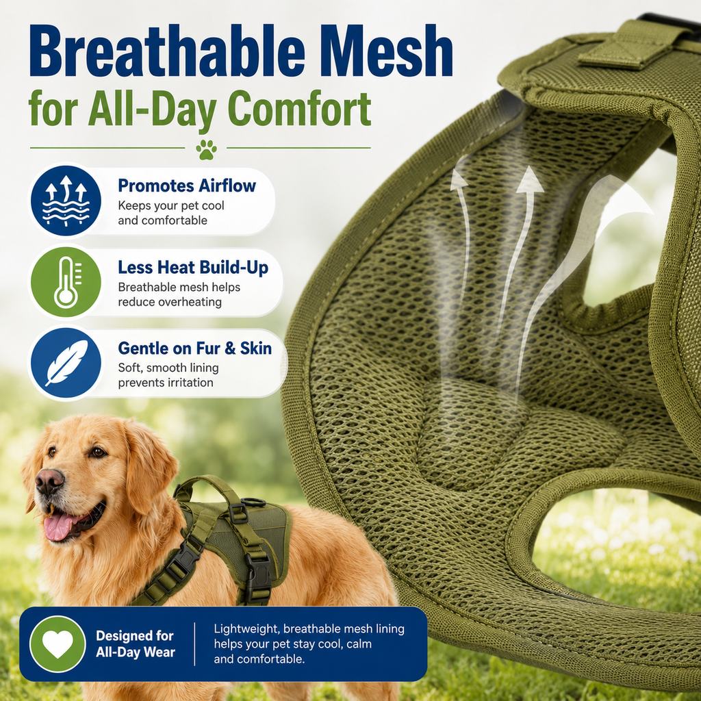Paws in Awe Rear Support Dog Lift Harness for Stairs, Walks & Recovery - Padded Assist Harness for Senior, Injured & Weak-Hind-Leg Dogs image 5