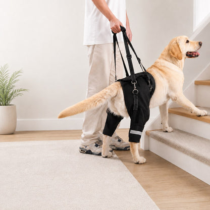 Paws in Awe Rear Support Dog Lift Harness for Senior & Injured Dogs - Hind Leg Mobility Aid for Stairs, Car Entry & Recovery Walks image 1