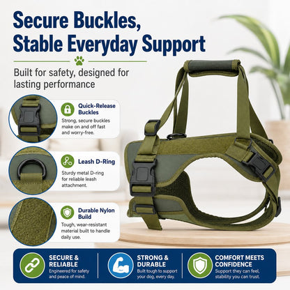 Paws in Awe Rear Support Dog Lift Harness for Stairs, Walks & Recovery - Padded Assist Harness for Senior, Injured & Weak-Hind-Leg Dogs image 8