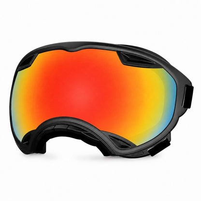Red mirror replacement lens for outdoor dog goggles