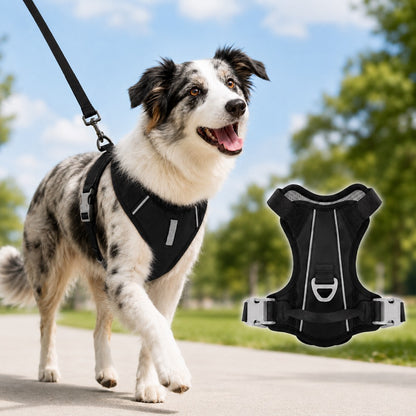 Paws in Awe Reflective Dog Harness for Night Walks, Daily Park Walks & No-Neck-Pull Comfort image 12