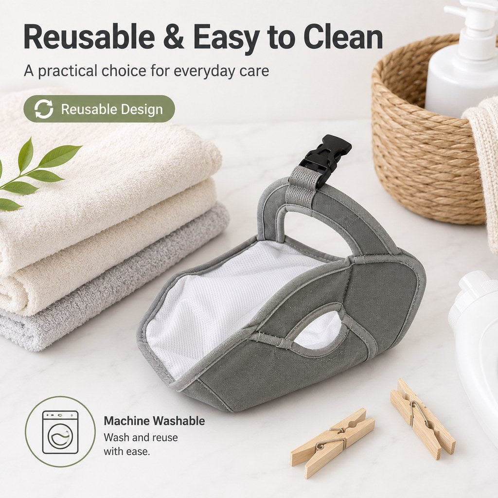 Paws in Awe Reusable Female Dog Diaper for Heat Cycles - Adjustable Washable Sanitary Pants for Home & Travel image 9