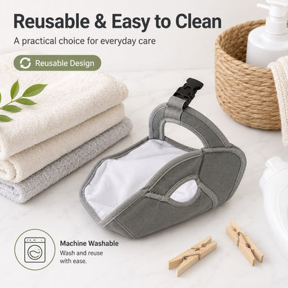 Paws in Awe Reusable Female Dog Diaper for Heat Cycles - Adjustable Washable Sanitary Pants for Home & Travel image 9