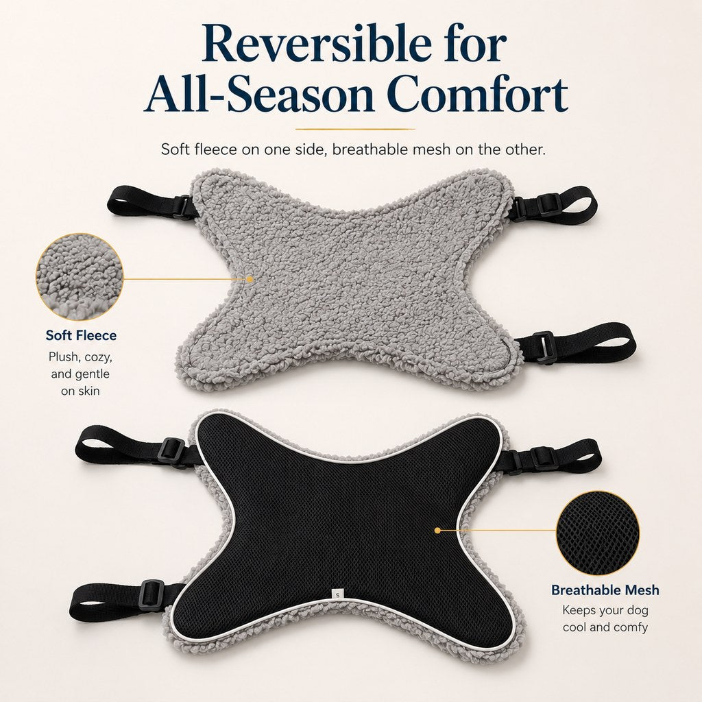 Paws in Awe Dog Lift Support Sling for Stairs & Walks - Adjustable Mobility Harness for Senior Dogs with Weak Legs image 6