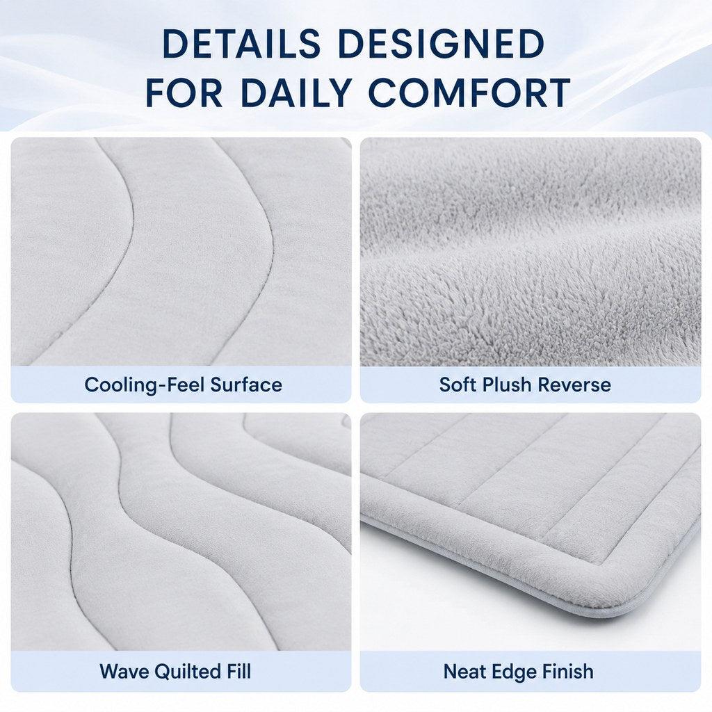 Reversible pet mat daily comfort details