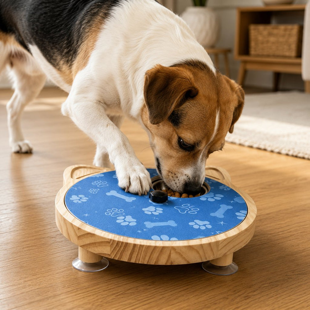 Paws in Awe 2-in-1 Rotating Dog Nail Scratch Board & Treat Puzzle for At-Home Front-Paw Care - Designed for Dogs That Dislike Clippers image 3