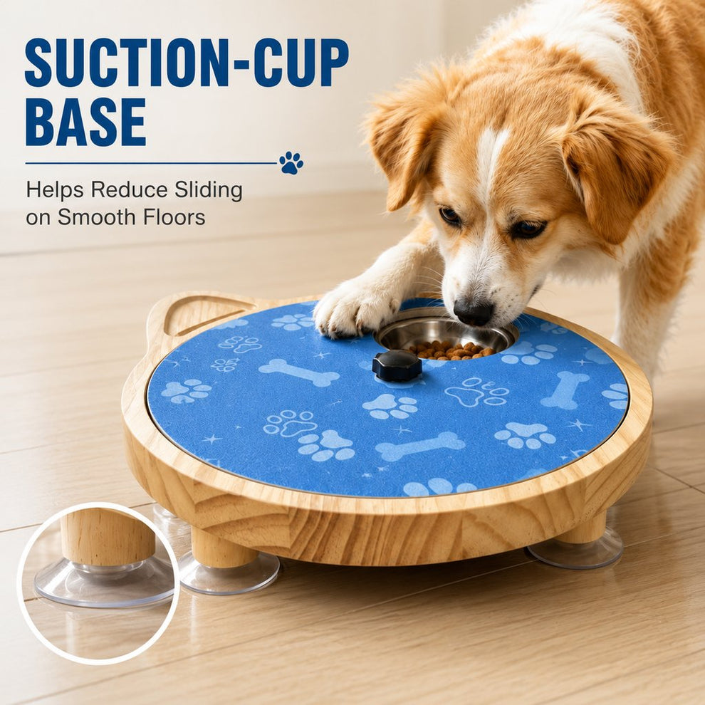 Paws in Awe 2-in-1 Rotating Dog Nail Scratch Board & Treat Puzzle for At-Home Front-Paw Care - Designed for Dogs That Dislike Clippers image 6