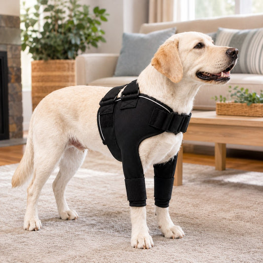 Paws in Awe Senior Dog Shoulder & Front Leg Support Brace for Cold Walks & Daily Comfort image 1
