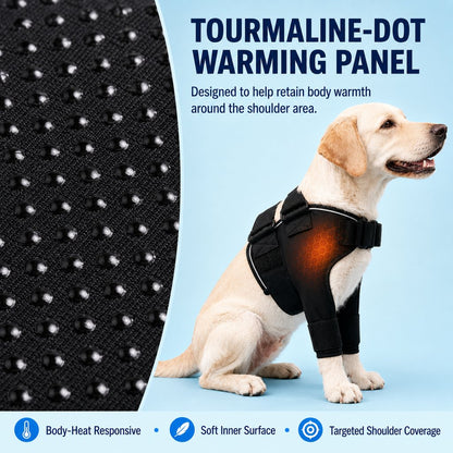 Paws in Awe Senior Dog Shoulder & Front Leg Support Brace for Cold Walks & Daily Comfort image 5