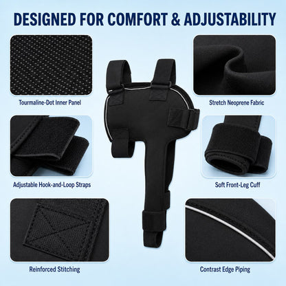 Paws in Awe Senior Dog Shoulder & Front Leg Support Brace for Cold Walks & Daily Comfort image 8