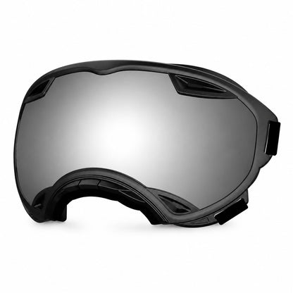 Silver mirror replacement lens for outdoor dog goggles