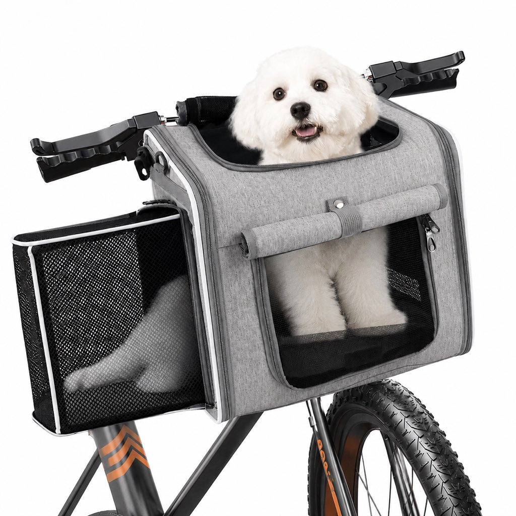Size guide for expandable bike pet carrier backpack