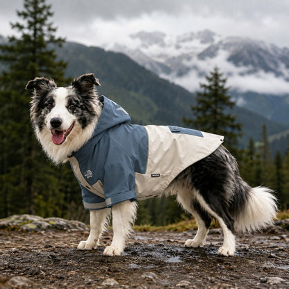 Paws in Awe Lightweight Water-Resistant Dog Windbreaker – Rain & Wind Coverage for Chilly Walks image 11