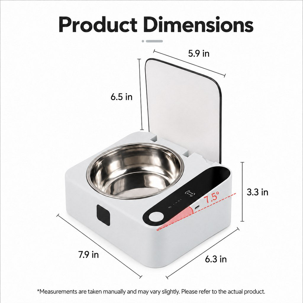 Smart auto sensing cat bowl gallery image