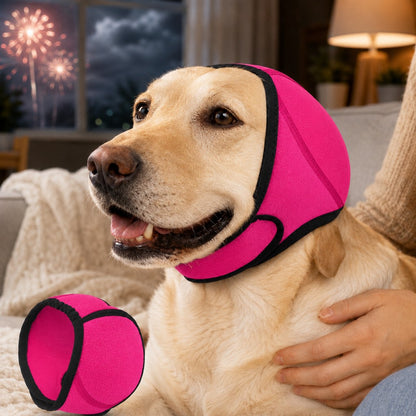 Paws in Awe Dog Ear Cover for Swimming, Bath Time & Loud Noise Comfort - Soft Calming Ear Muff to Help Keep Water & Debris Out image 18