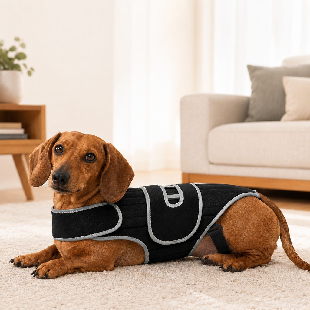 Paws in Awe SpineGuard Dog Back Support Vest for Dachshunds & Corgis - Adjustable Spinal Support Brace for Senior Dogs, Recovery Days & Gentle Walks image 10