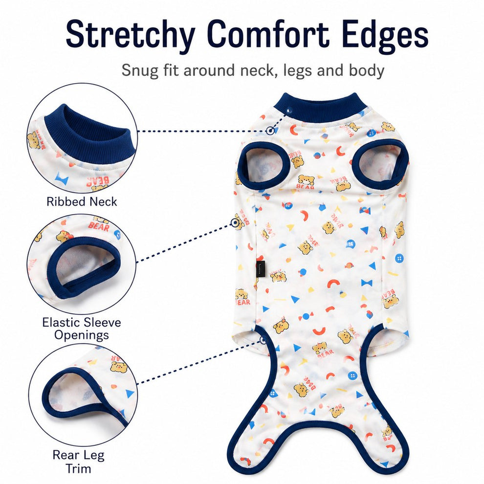 Paws in Awe Dog Recovery Suit for Post-Surgery Belly Protection - Soft Cone Alternative Onesie for Spay, Neuter & Anti-Lick Care image 8