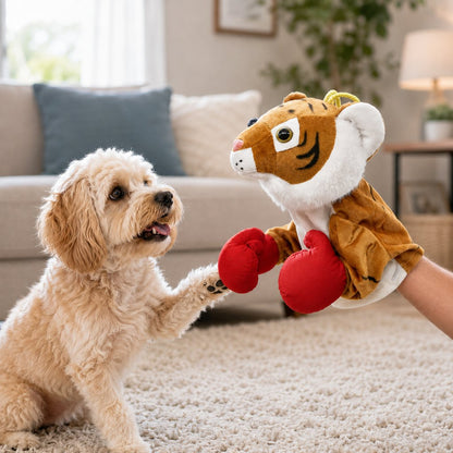 Tiger interactive boxing pet puppet toy
