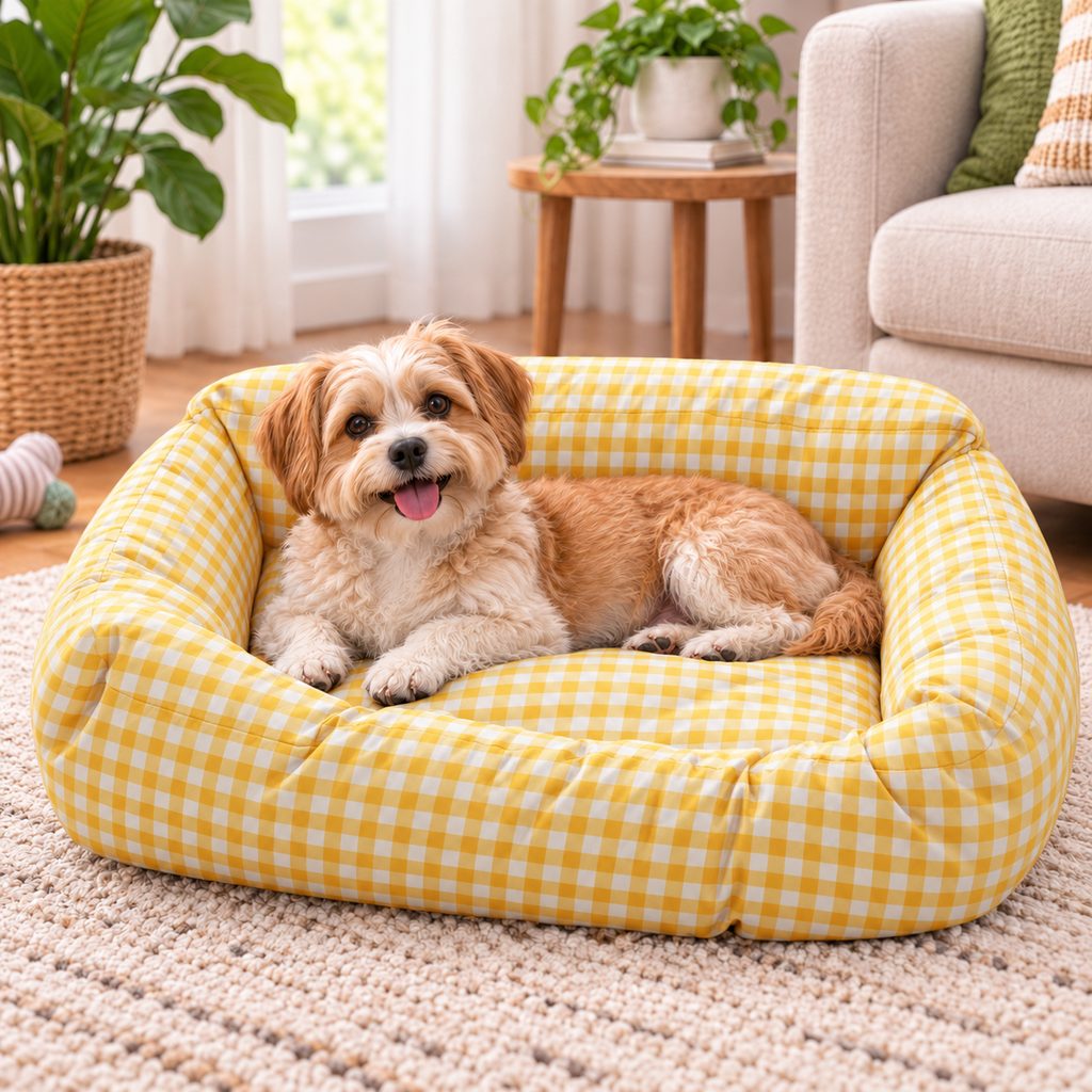 Paws in Awe Washable Replacement Dog Bed Cover for Pet Owners - Removable Cover to Refresh Old Dog Beds, Protect Against Hair & Dirt image 2