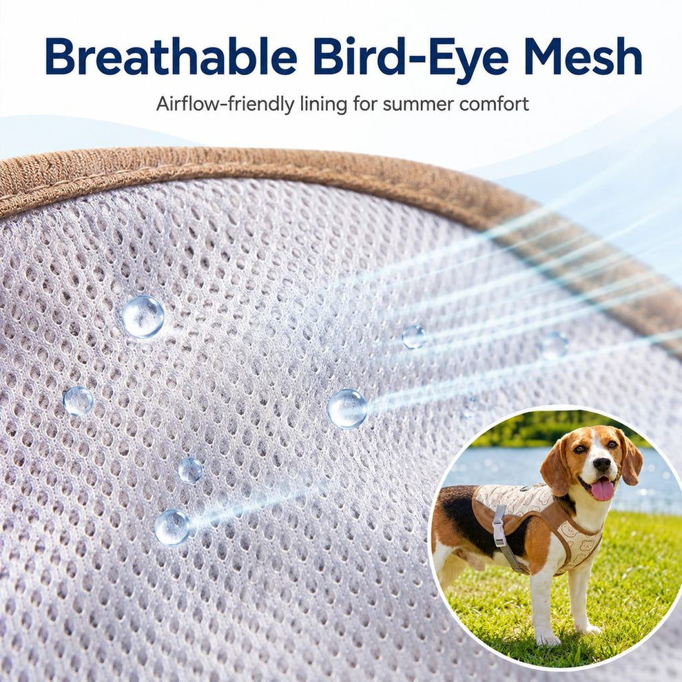 Paws in Awe Water-Activated Dog Cooling Sun Vest for Summer Walks, Camping & Outdoor Heat Relief image 5