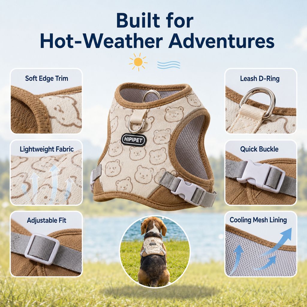 Paws in Awe Water-Activated Dog Cooling Sun Vest for Summer Walks, Camping & Outdoor Heat Relief image 9