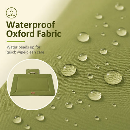 Paws in Awe Waterproof Outdoor Pet Camping Mat - Foldable Dog Travel Bed for Camping, Car Trunk & Patio, Keeps Pets Off Wet Grass & Dirt image 4