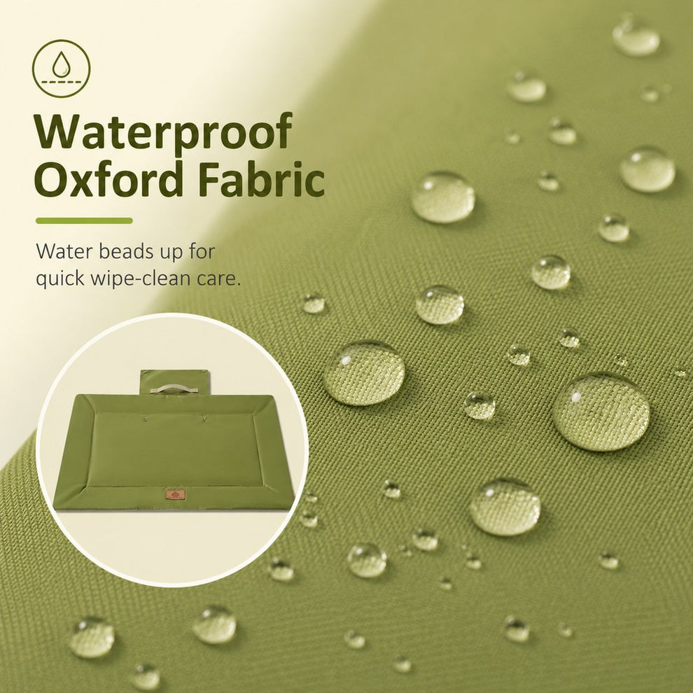 Paws in Awe Waterproof Outdoor Pet Camping Mat - Foldable Dog Travel Bed for Camping, Car Trunk & Patio, Keeps Pets Off Wet Grass & Dirt image 4