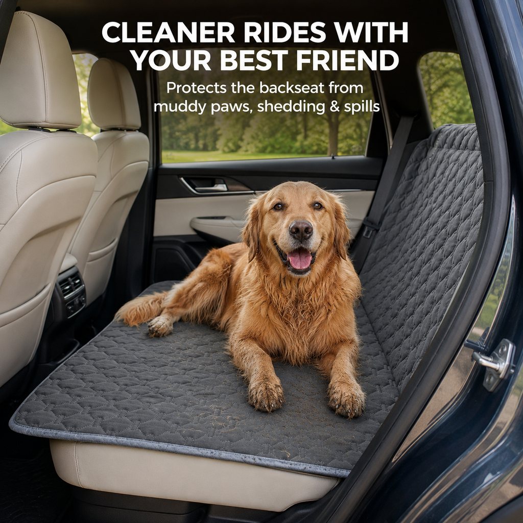 Paws in Awe Waterproof Pet Sofa Protector Cover for Dogs & Cats - Quilted Furniture Cover for Couch, Bed & Car Seat Protection image 4