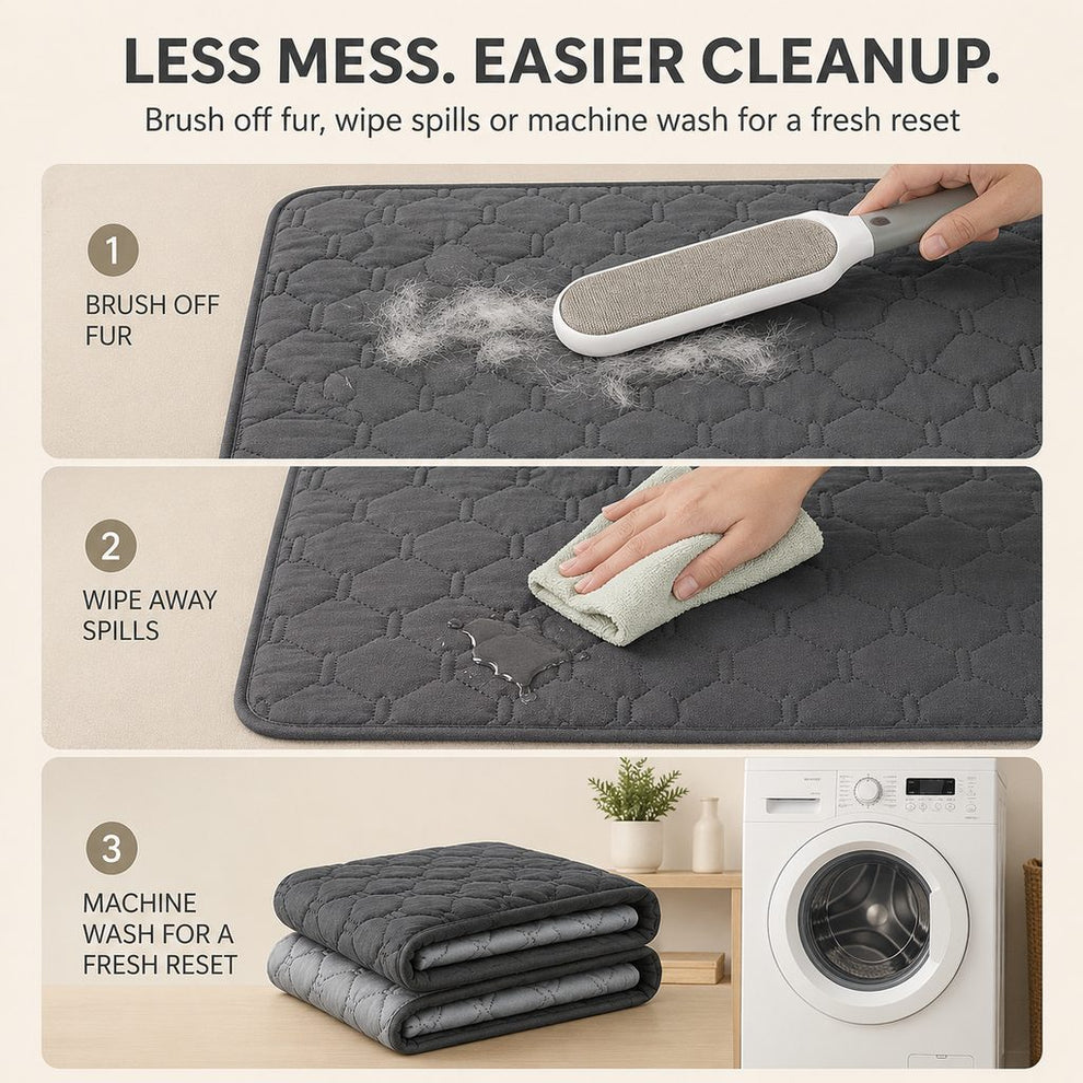 Paws in Awe Waterproof Pet Sofa Protector Cover for Dogs & Cats - Quilted Furniture Cover for Couch, Bed & Car Seat Protection image 7